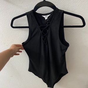 JACK BY BB DAKOTA/ black unitard tank